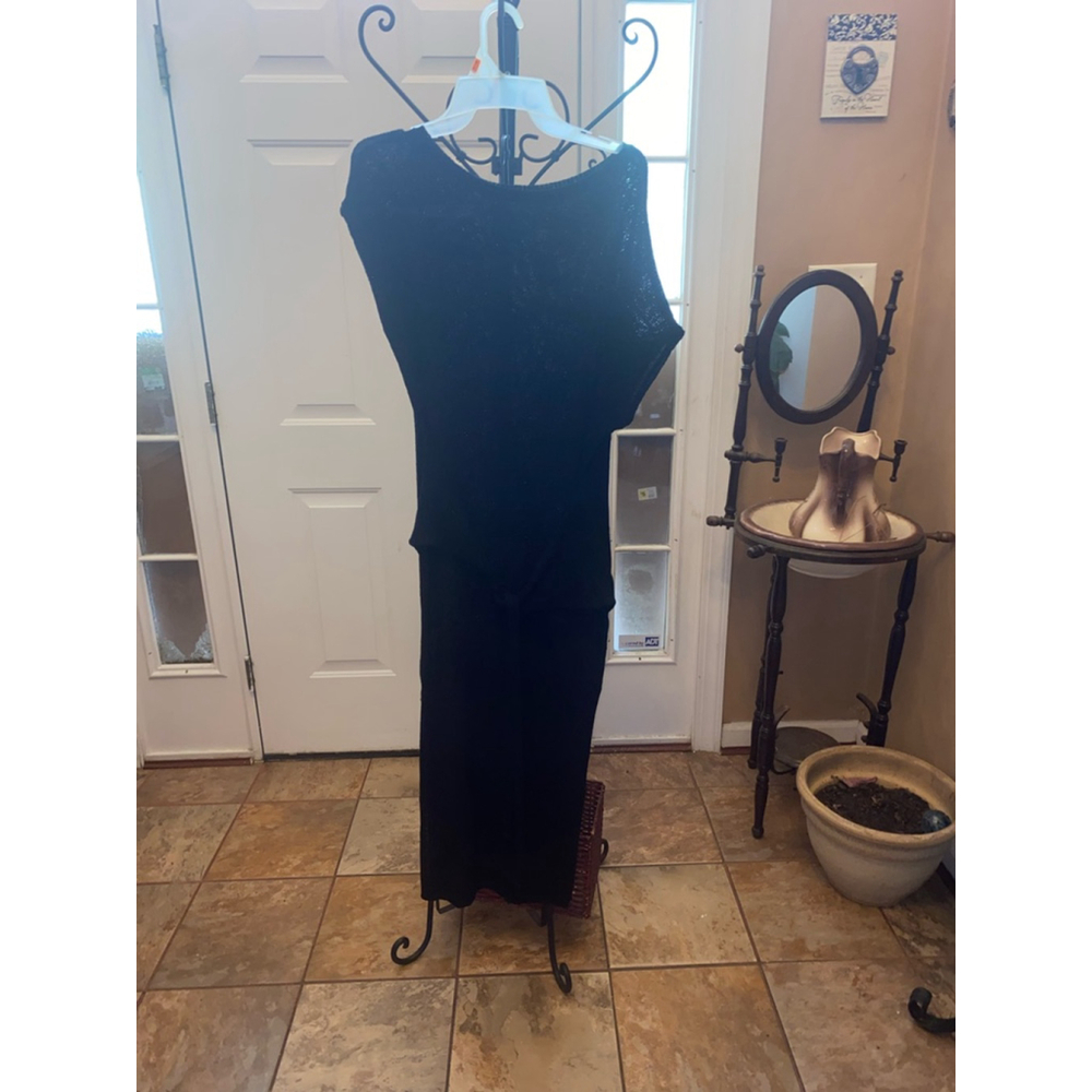 Women's Mable lightweight knit Dress Size ML Black